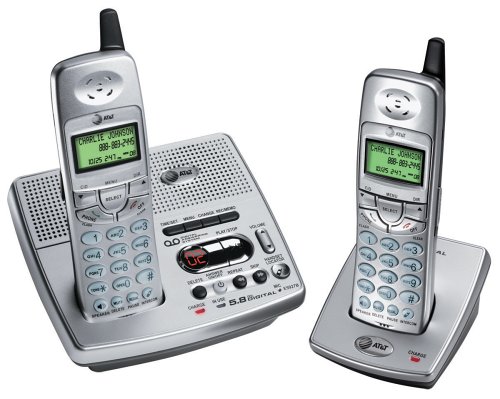 AT&T E5927B - 5.8GHz Dual Handset Answering System with Caller ID & Call Waiting