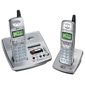 AT&T E5927B - 5.8GHz Dual Handset Answering System with Caller ID & Call Waiting