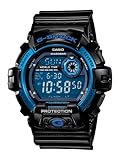 Casio Men's G8900A-1CR G-Shock Shock Resistant Black and Blue Resin Digital Sport Watch