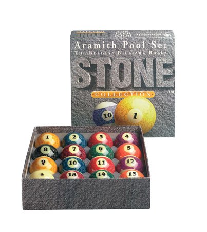 Aramith Stone Collection Billiards Pool Ball Set - Billiards Equipment