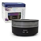 SpaRoom Aromamist Ultrasonic Essential Oil Diffuser and Mister Black, 1.3 Pound