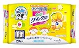 食卓クイックル リビング用洗剤 シート レモンの香り 20枚入