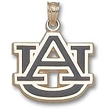 Auburn Tigers AU 5/8 Enamel Pendant (14kt)