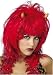 Demonica Red Devil Costume Wig with Light Up Horns