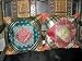 Christmas Gift-2 Teal Green Maroon Patch-work Sari Toss Pillow Cushion Covers Free Shipping