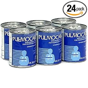 Pulmocare Liquid Nutrition for Pulmonary Patients, Vanilla, 8-Ounce (Pack of 24)