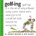 Golfing (Pocket Dictionary)