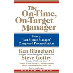 The On-Time, On-Target Manager