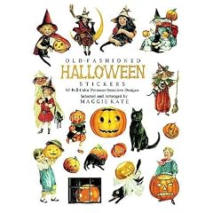 Old-Fashioned Halloween Stickers: 67 Full-Color Pressure-Sensitive Designs