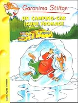021-UN CAMPING-CAR JAUNE FROMAGE