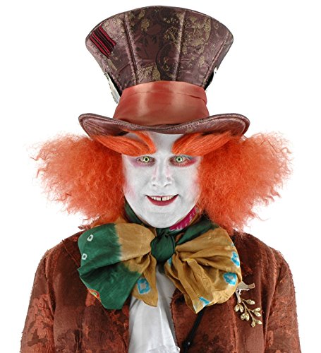 Mad Hatter with Hair Adult Hat