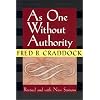 As One Without Authority