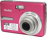 Rollei Compactline 101 Digitalkamera (10 Megapixel, 3-fach opt. Zoom, 6,4 cm (2,5 Zoll) Display) rosa - 