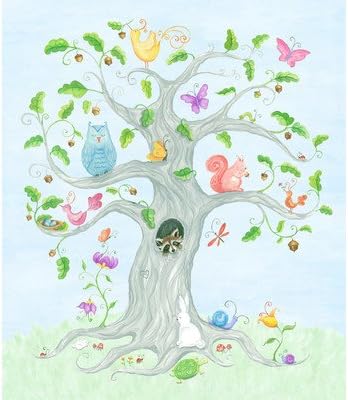 Wishing Tree Canvas Art Size: 31"H x 36"W