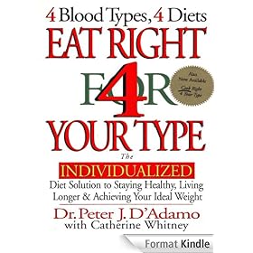 Eat Right 4 Your Type: The Individualized Diet Solution