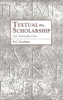 Textual Scholarship: An Introduction (Garland Reference Library of the Humanities, Vol 1417)