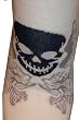 Lot Of 3 Pairs Womens Assorted Pattern Ghost Anklet Ped Socks