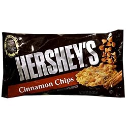 Hershey's Baking Pieces, Cinnamon Chips, 10-Ounce Bags (Pack of 6)