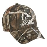 DucksUnlimitedEmbroideredLogoRealtreeAPHDCamoCapHat