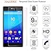 3X Nacodex Sony Xperia Z4 / Xperia Z3+ / Z3 Plus Premium Tempered Glass Screen Protector Film 0.3mm 2.5D [3-Pack] - Retail Package (for Sony Xperia Z4)