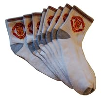 Manchester United Futbol Soccer Socks 4 Pairs