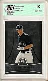 Dustin Ackley 2010 Bowman Platinum Rookie Card PGI 10