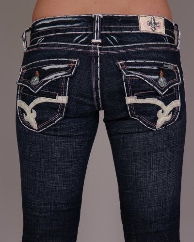 Laguna Beach Jean Women's Aliso Beach White Stitch Straight Leg Denim Size 29 product image