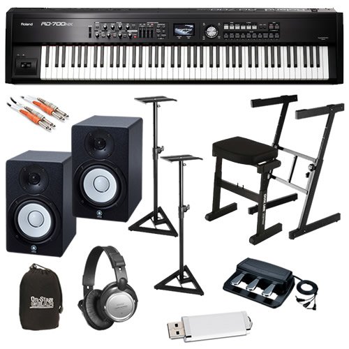 instrument New Roland RD700NX Digital Piano COMPLETE BUNDLE w