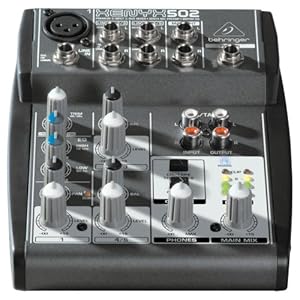 Behringer XENYX502 5-Channel Mixer