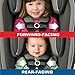 Chicco NextFit Convertible Car Seat, Mystique