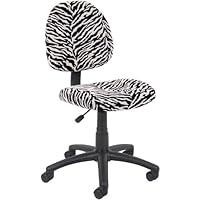 Zebra Print Task Chair