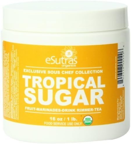 Esutras Organics Sugar, Tropical, 16 Ounce by eSutras Organics