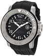 Invicta Men's 1071 Sea Hunter Automatic Black Dial Black Rubber Watch