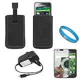 Protective Leather Pull-Tab Carrying Case for Samsung Vibrant (Samsung T959 ....
