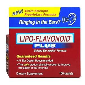 Lipo-Flavonoid Plus Unique Ear Health Formula, Caplets, 100 ct.