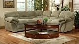 Alpine Sectional By Coaster Furniture With Silver Shipping
