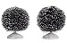 Lemax Christmas Village 2" Round Bristle Tree Accessories 2-Piece Set #14007
