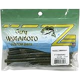 Gary yamamoto Worms 5" Green Pumkin 10 pack
