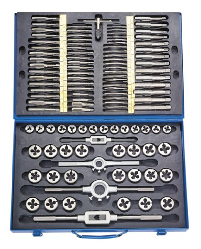 Jet TD-110TS 110 Piece Tap and Die Set in Metal Case