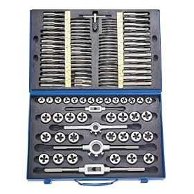 Jet TD-110TS 110 Piece Tap and Die Set in Metal Case