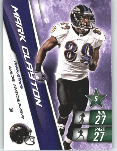 2010 Panini Adrenalyn XL #30 Mark Clayton - Baltimore Ravens (Football Cards)