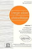 Energie solaire photovolta�que
