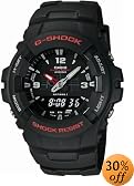 CASIO (カシオ) 腕時計 G-SHOCK BASIC アナログ/デジタルコンビネーションモデル G-100-1BMJF