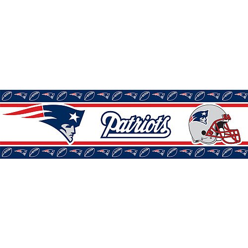 Sports Coverage New England Patriots Wall Border