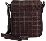 Dr. Koffer Venetian Leather Cross Stitch Shoulder Bag