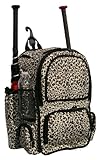 Cheetah Camouflage Chita CY Softball Baseball Bat Equipment Backpack CHTCACY