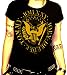 Mosquitohead Women's 'RAMONES ROUND EAGLE LOGO' FRONT PRINT T-SHIRT