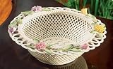 Belleek Celebration Basket, 6-1/2 Diameter