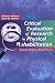 Book Critical Evaluation of Research in Physical Rehabilitation: Towards Evidence-Based Practice
