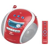 Buy Sony CFD-E95 PSYC Boombox (Red)  by Sony